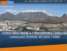 Tablet Screenshot of kurus-english.com